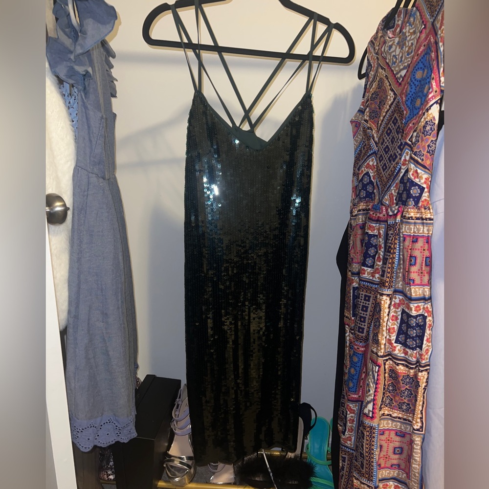 Stunning Express Sequin Dress like new
